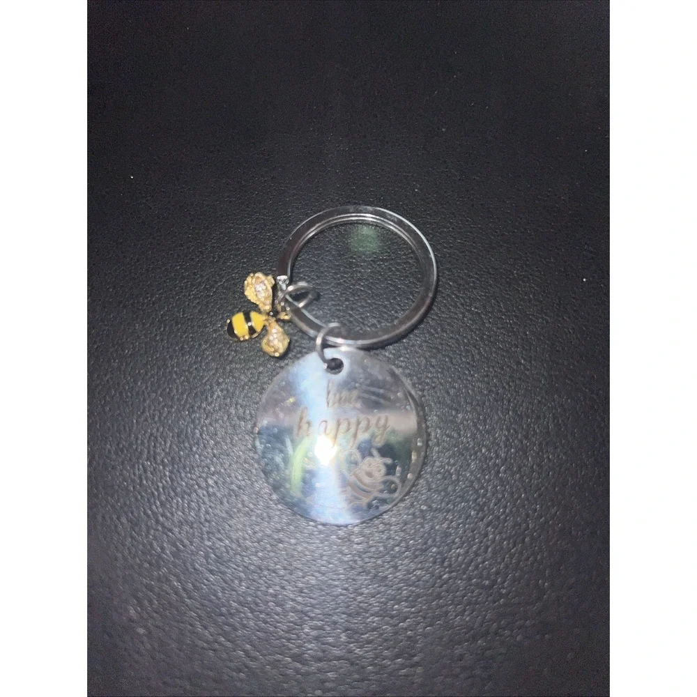 Bee Happy- Keychain‎ Pendant Bag Car Keychain Pendant For Women Mem Gift